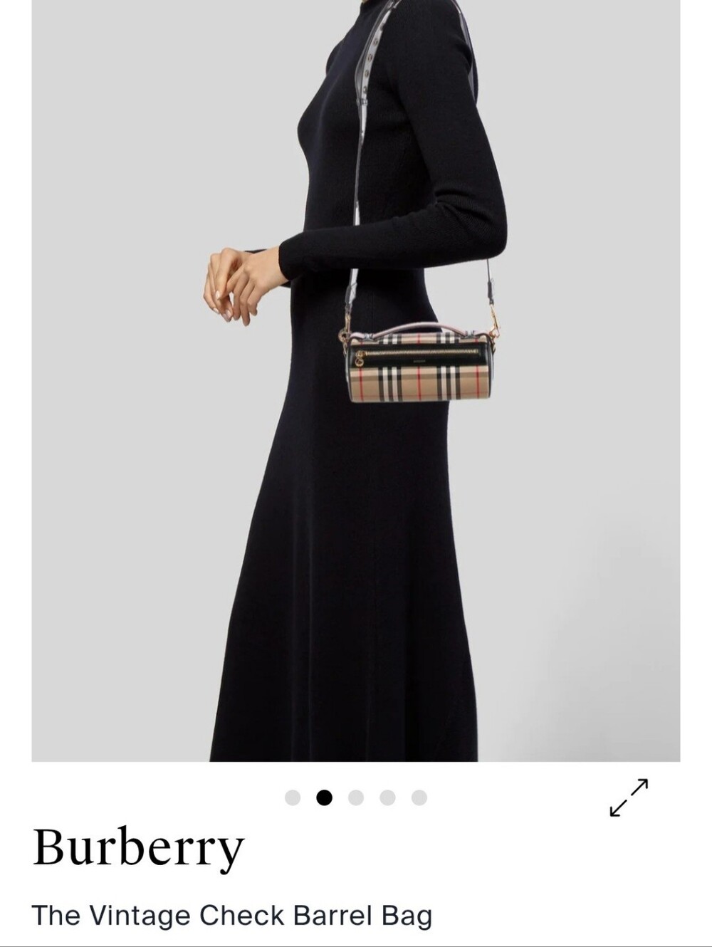 Burberry Cylinder Mini Bag - Picture 10 of 13